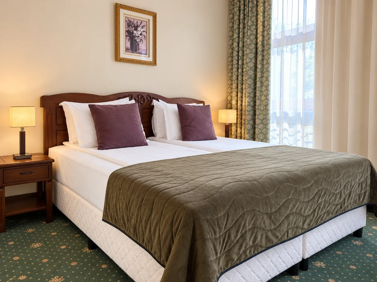 Room interior at Hotel Retro