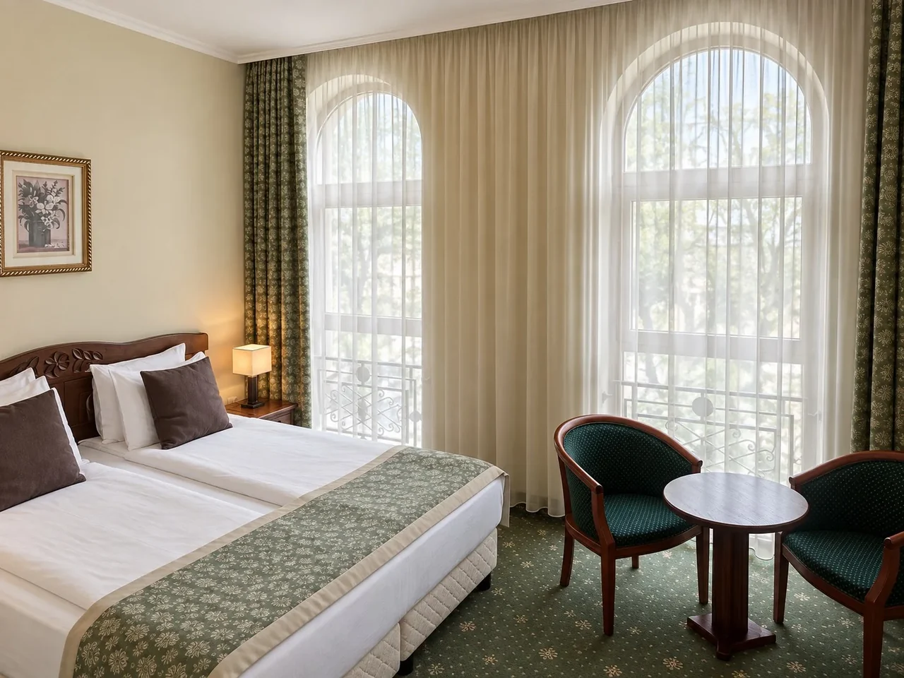 Room interior at Hotel Retro